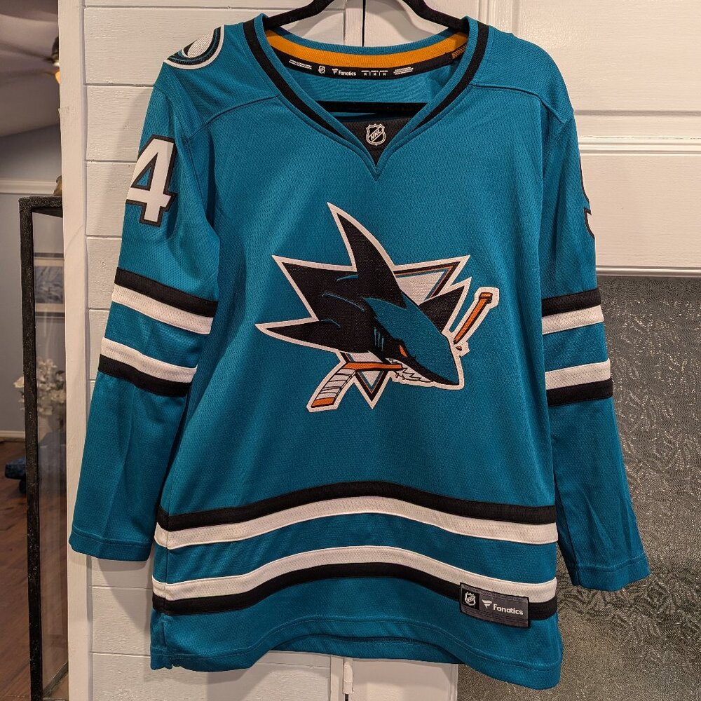 Alexander Barabanof  San Jose Sharks Fantastic Home Break Away Jersey Women's M